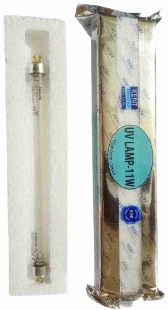 KENT UV Lamp 11W Tube TUV 8 Philips UV Lamp Philips Quartz UV Replacement Lamp Electronic Germicidal Lamp Puritec 11 Watt UV Sterilization Lamp Electronic Germicidal Filter for RO UV UF Mineral Water