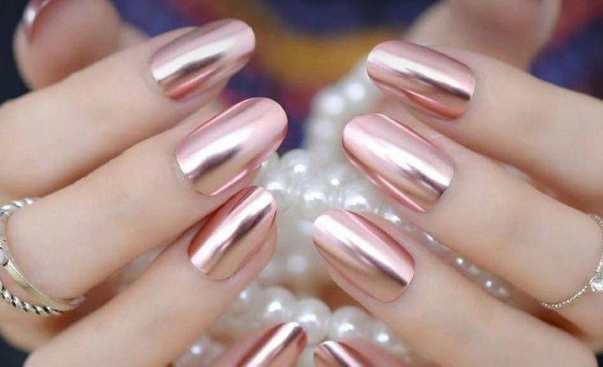 Buy Mirror Nail Polish, Silver Paste Online at Low Prices in India -  Amazon.in