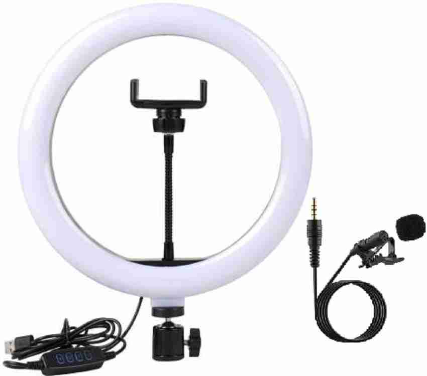 Round outlet photography light