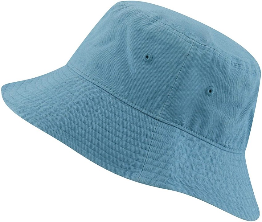 Zipper-g Unisex Cotton Bucket Hat Trendy Lightweight Hot Summer Beach Headwear
