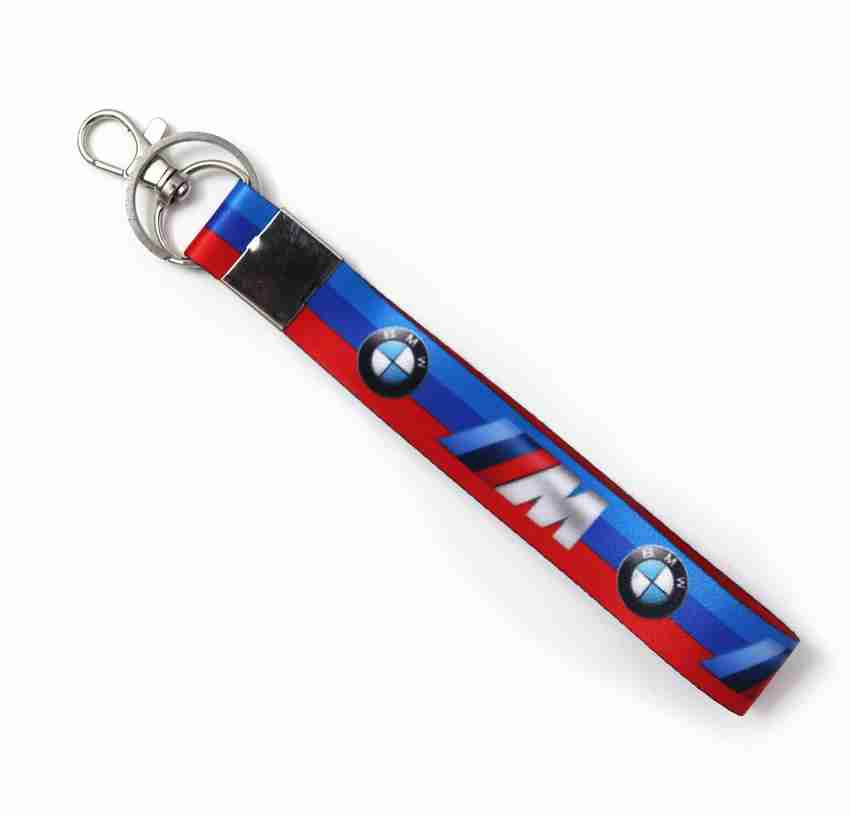 AVI Small lanyard type BMW bike design fabric keychain R1403043