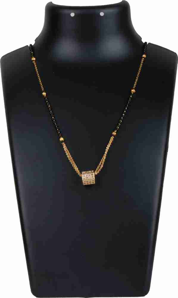 Simple sober mangalsutra designs clearance