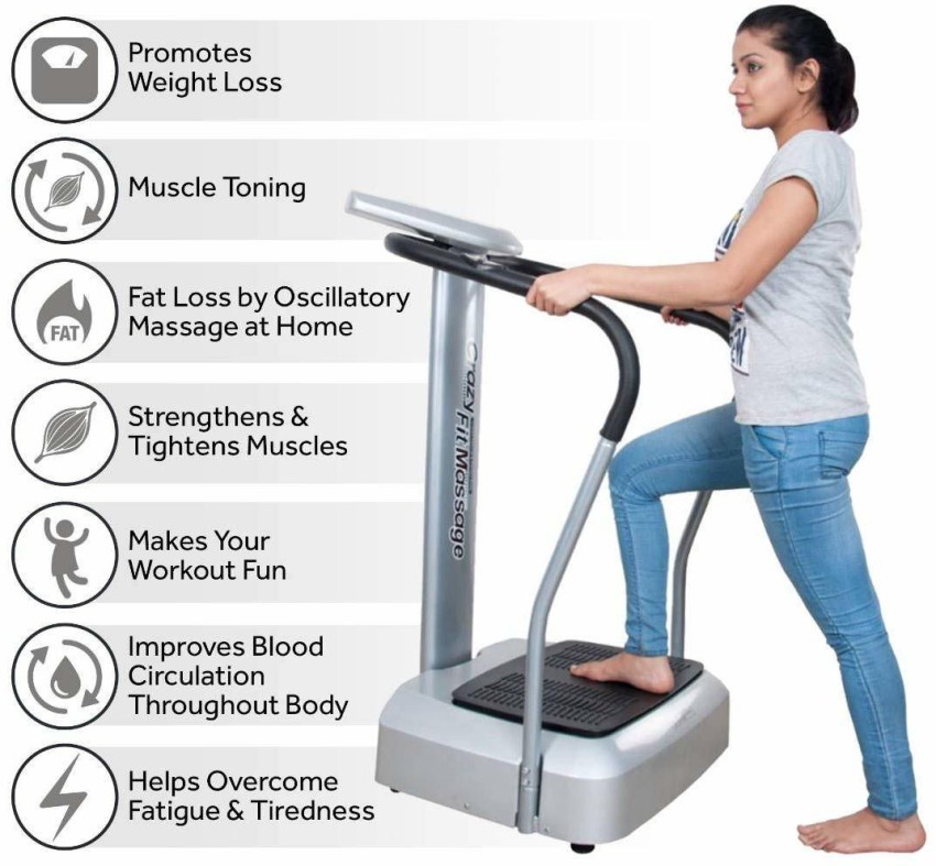 Powermax Fitness VP-500 Full Body Vibration Machine Massager