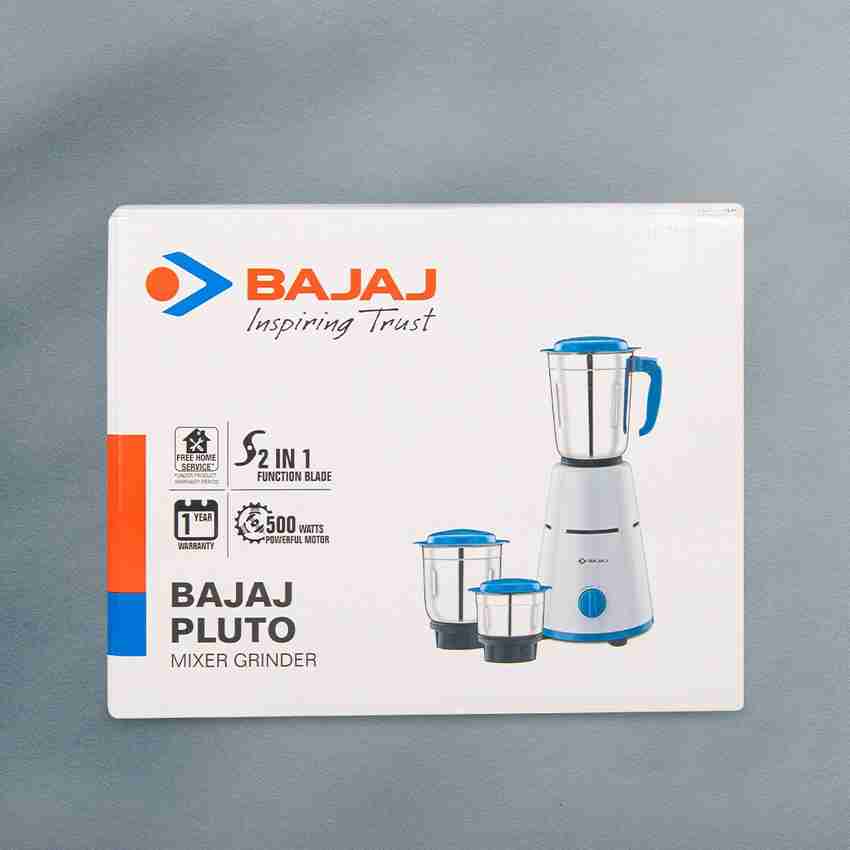 Bajaj pluto mixer grinder price hot sale