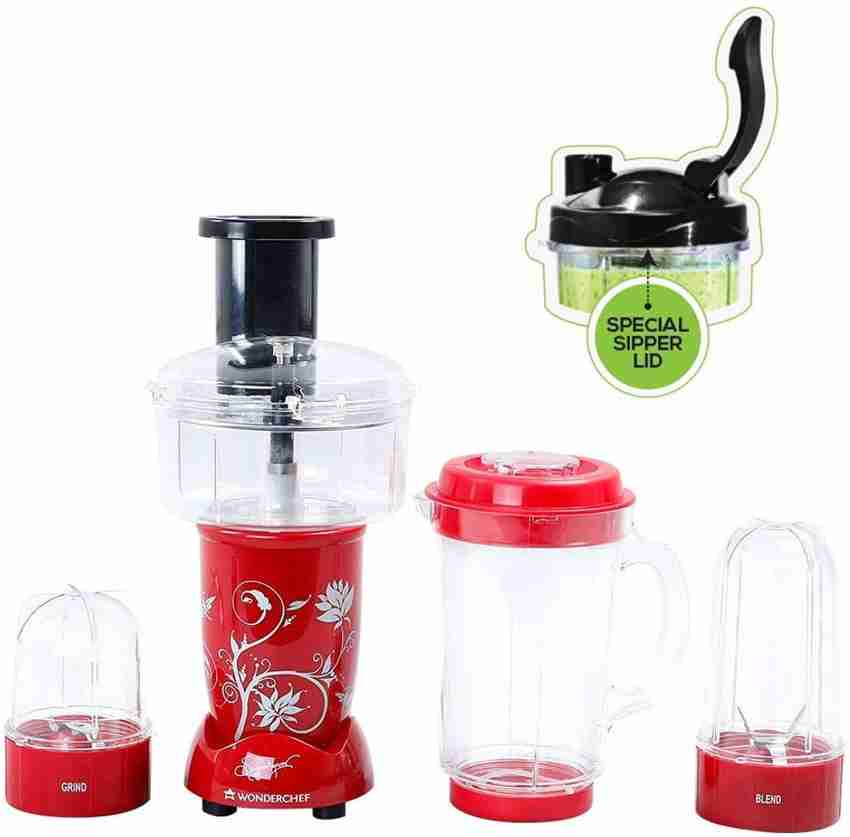 Mixer grinder with store atta kneader