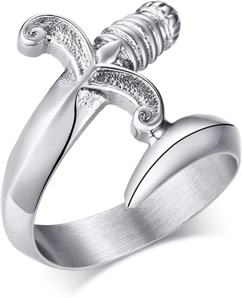 Smile Daisy Sword Design Stainless Steel Finger Ring for Girls Boys Stainless Steel Ring Price in India Buy Smile Daisy Sword Design Stainless Steel Finger Ring for Girls Boys