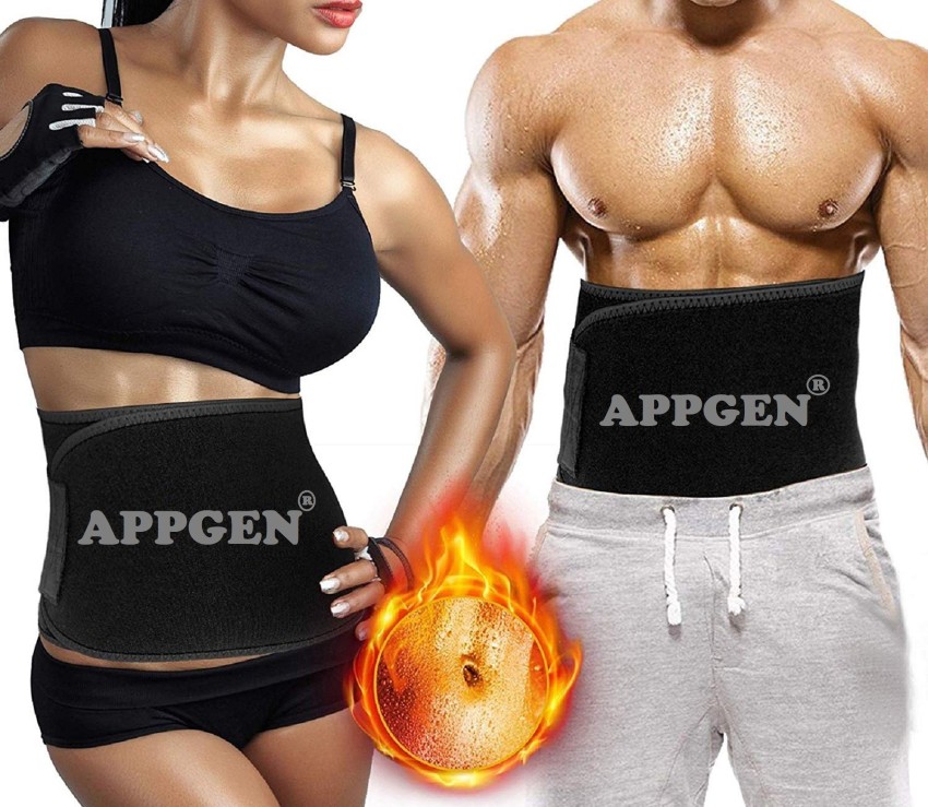 Buy APPGEN Waist Trimmer Sauna Ab Belt for Women & Men - Waist