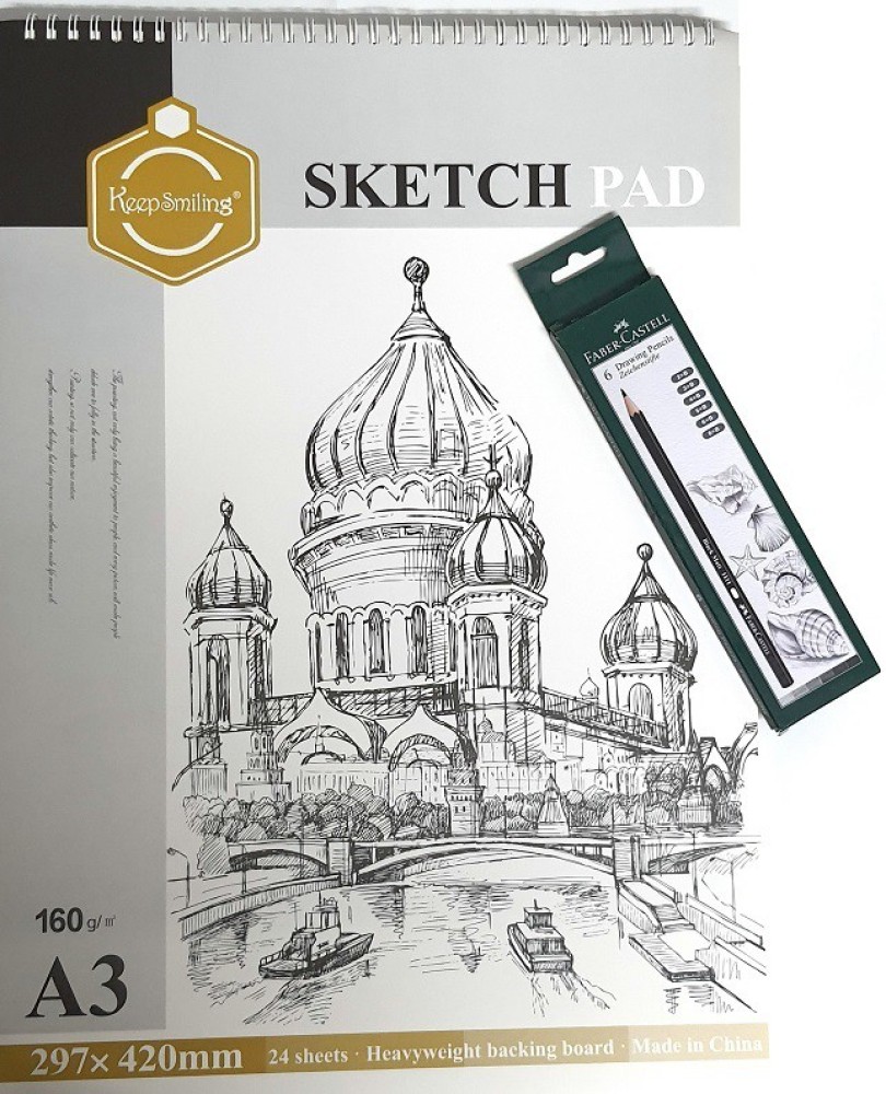 FABER-CASTELL Drawing Book Sketch Pad Price in India - Buy FABER-CASTELL Drawing  Book Sketch Pad online at
