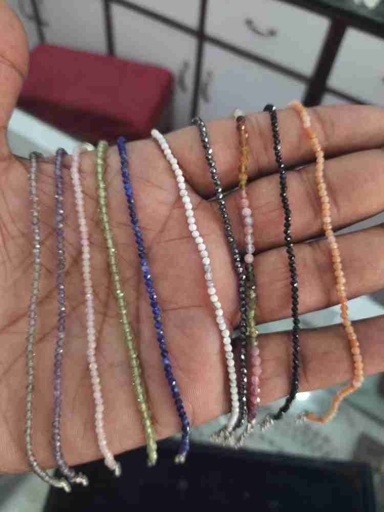 Agate And Crystal stone beads bracelet in Dandeli at best price by Sstringz  Exim Pvt. Ltd. - Justdial