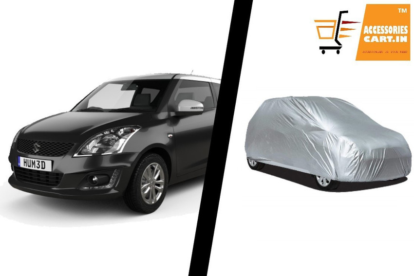 Accessories cart Car Cover For Maruti Suzuki Swift With Mirror
