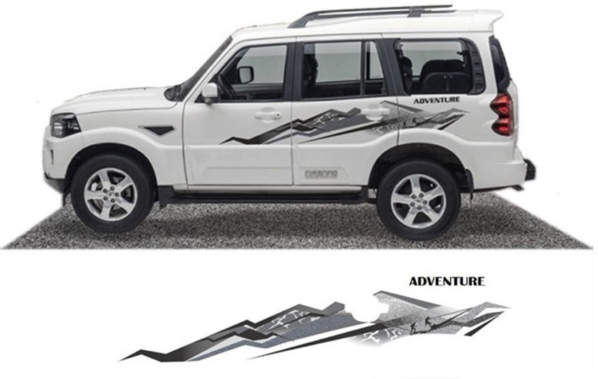 Adventure car clearance stickers