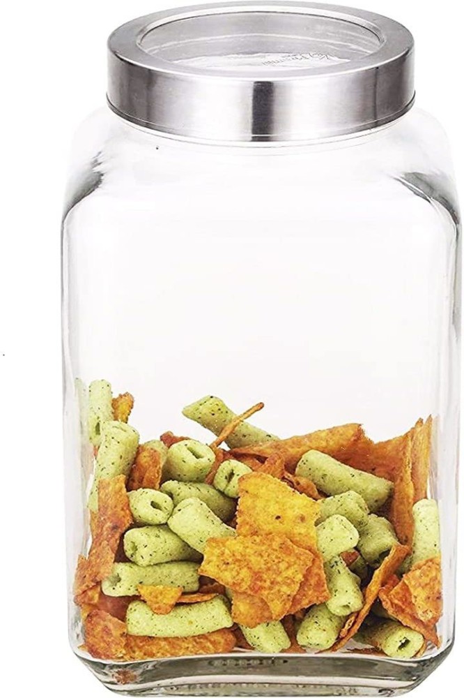 Cookie Jar Air Tight Tupperware Containers, Size: 3000ml, Capacity