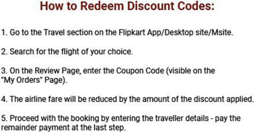 Flipkart promo code for new user sales