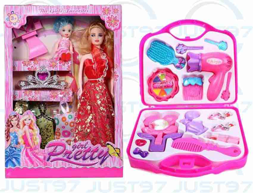 Girls online doll set
