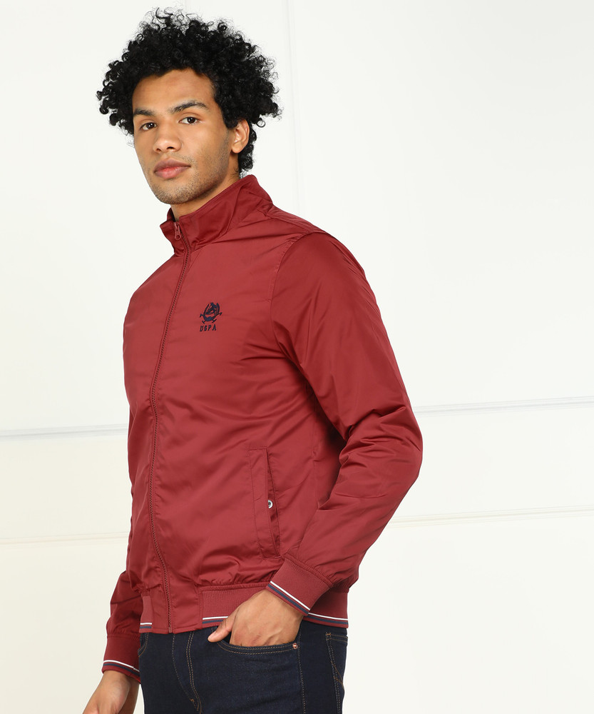 U.S. POLO ASSN. Full Sleeve Solid Men Jacket Buy U.S. POLO ASSN