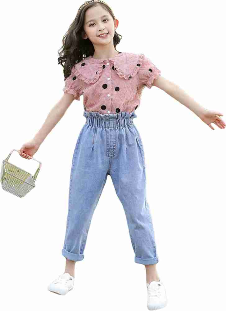 Hopscotch Girls Casual Jeans Top Price in India Buy Hopscotch