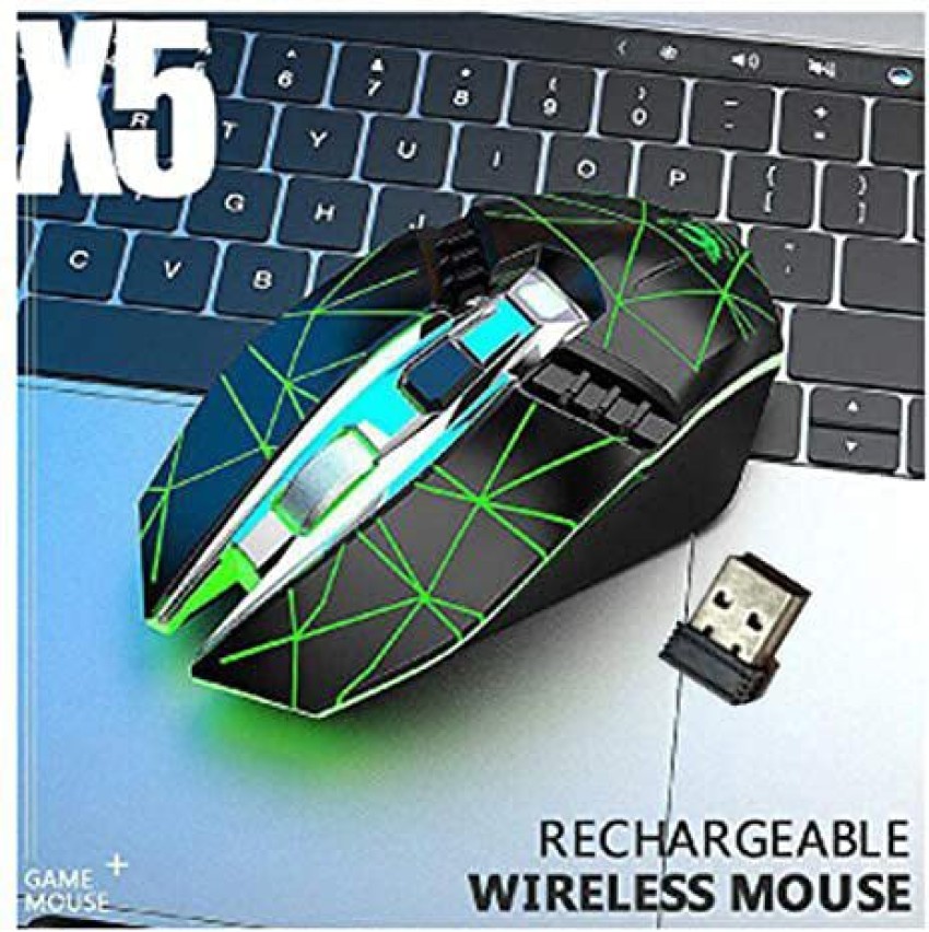 One Step X5 Wireless Bluetooth Mouse Rechargeable,with Side