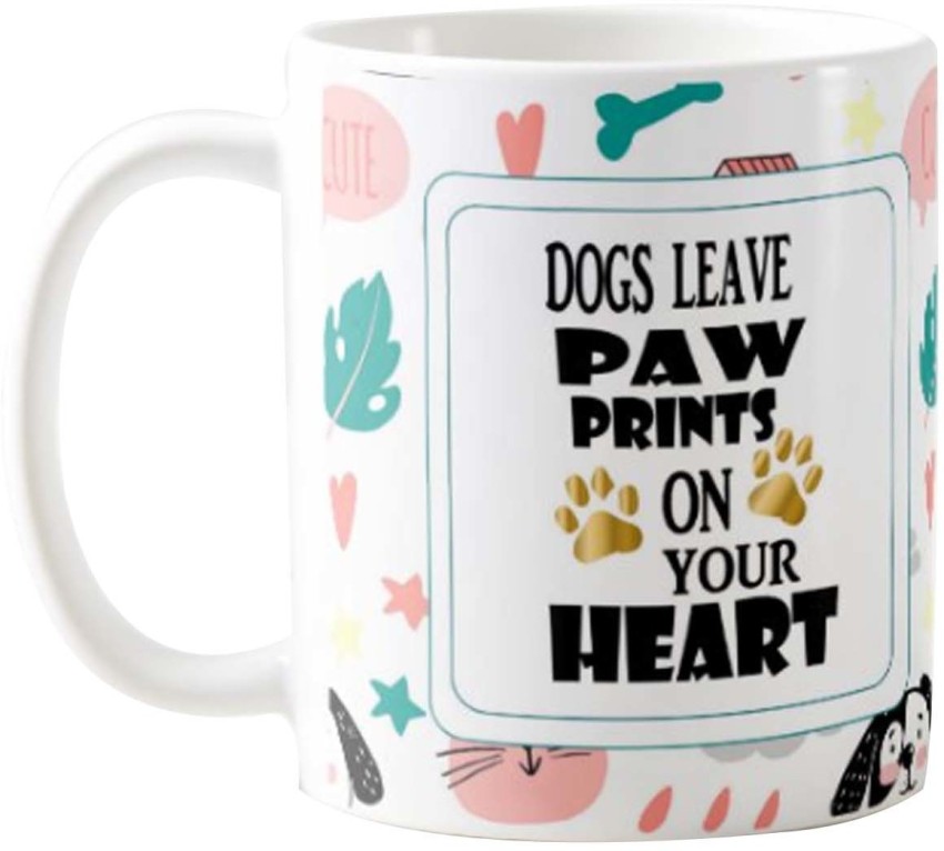 Keep Calm and Love Your Dog Coffee Mug, Funny Dog Lover Gift, Dog Dad Coffee  Cup, Typography Print Hot Tea Cup, Dog Mom Novelty Latte Mug 