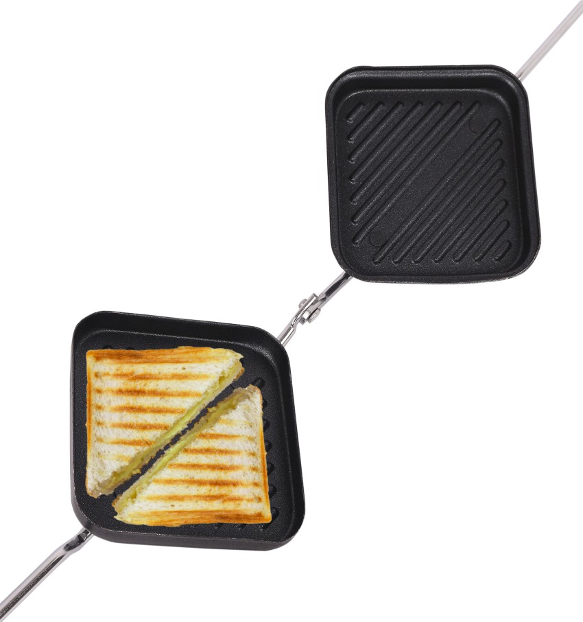 Fastage Non-Stick Aluminium Grill Sandwich Toaster,Sandwich Maker,Gas  Toaster,Gas Griller,Griller,Bread Griller 
