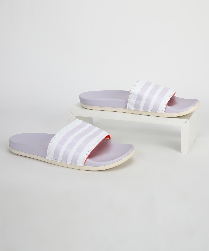 Women's adilette cloudfoam stripes slide online sandal