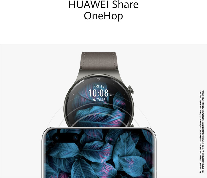 huawei watch gt with iphone