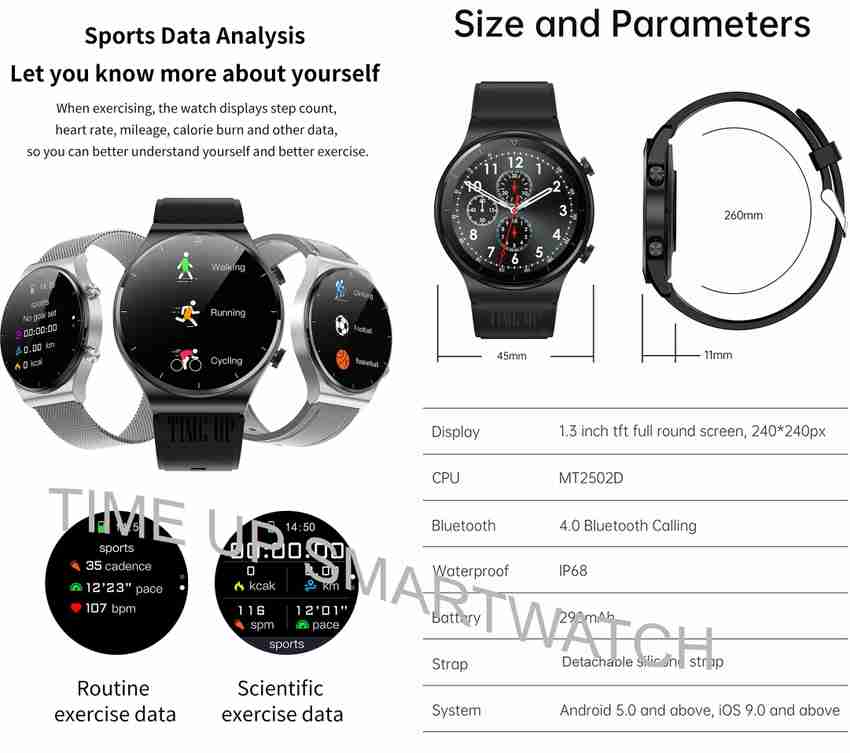 Thin 2025 round smartwatch
