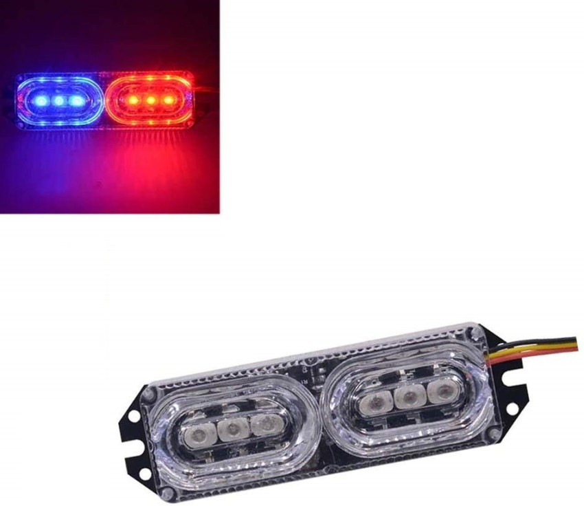 License plate police store lights