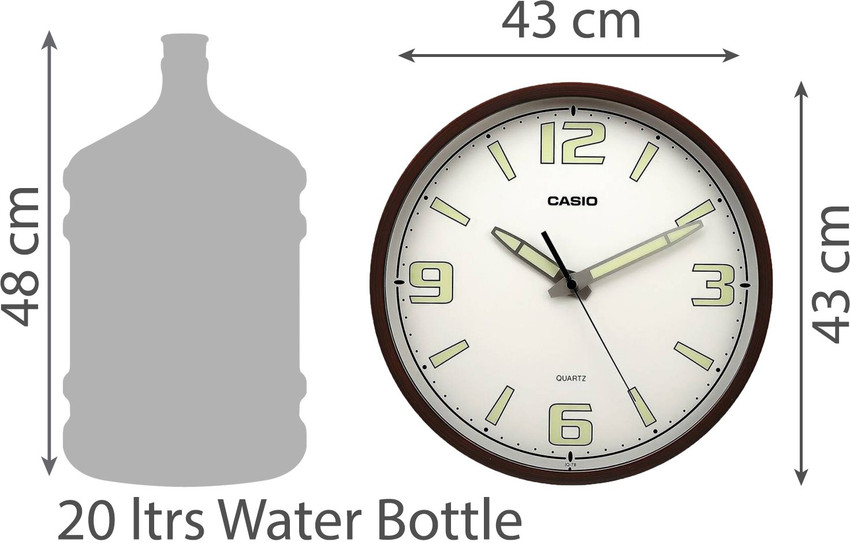 Casio radium deals wall clock