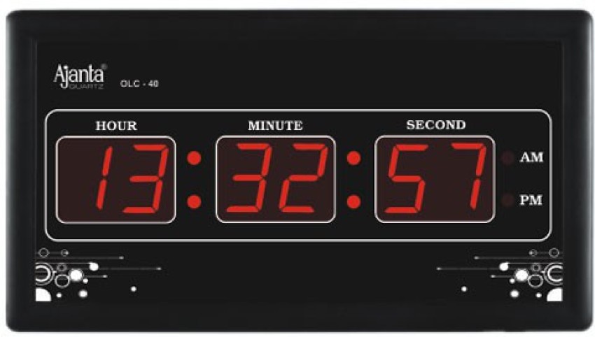 AJANTA Digital Wall Clock Price in India - Buy AJANTA Digital Wall Clock  online at