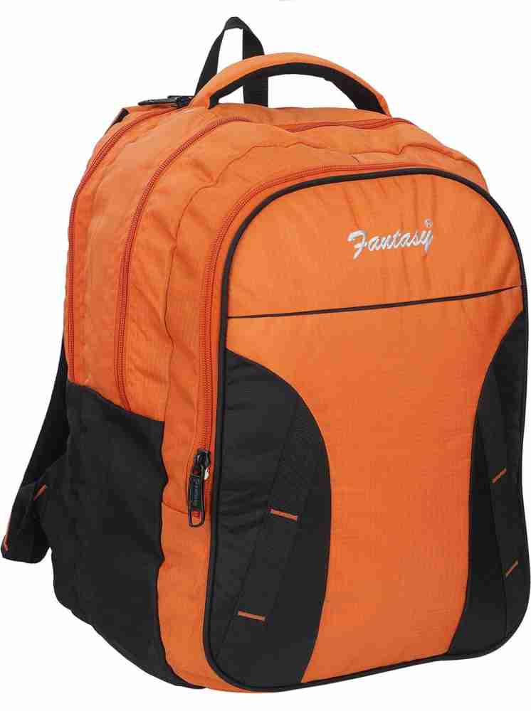 Fantasy FTY 16 34 L Backpack Black Orange Price in India Flipkart