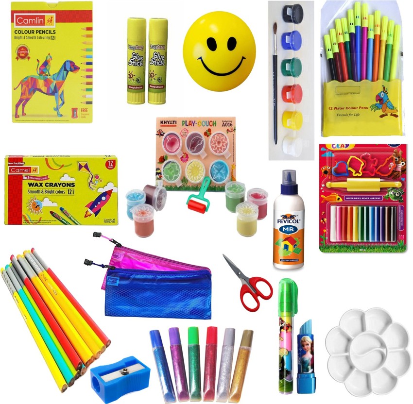  Holiday Set Of Tools, 43 Accessories & 10 Modeling Compound  Colors, Kids Arts And Crafts Toys, 3+