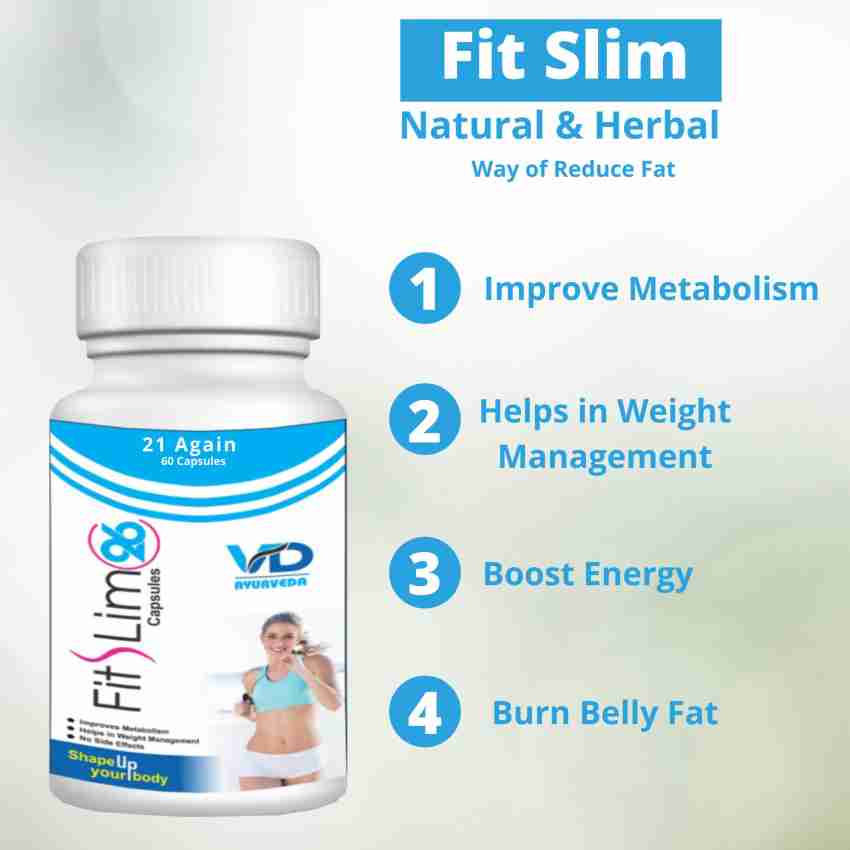 21 again Fit Slim Weight Loss Supplement Fat Buster Capsule Fat