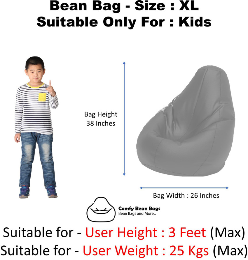 Xl size top bean bag