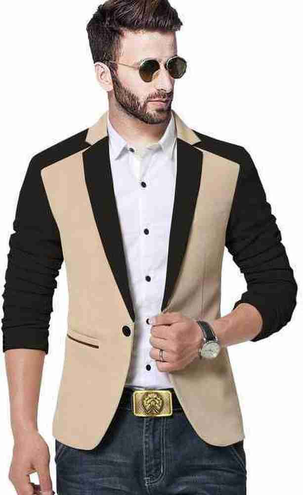 Two colour blazer store