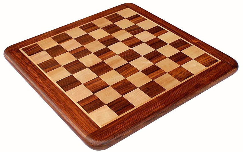 StonKraft - 10 X 10 Chess Board with Wooden Base & Stone Inlaid