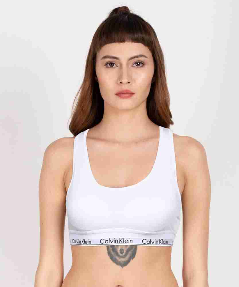 Calvin Klein Underwear Women Sports Non Padded Bra - Buy Calvin Klein  Underwear Women Sports Non Padded Bra Online at Best Prices in India