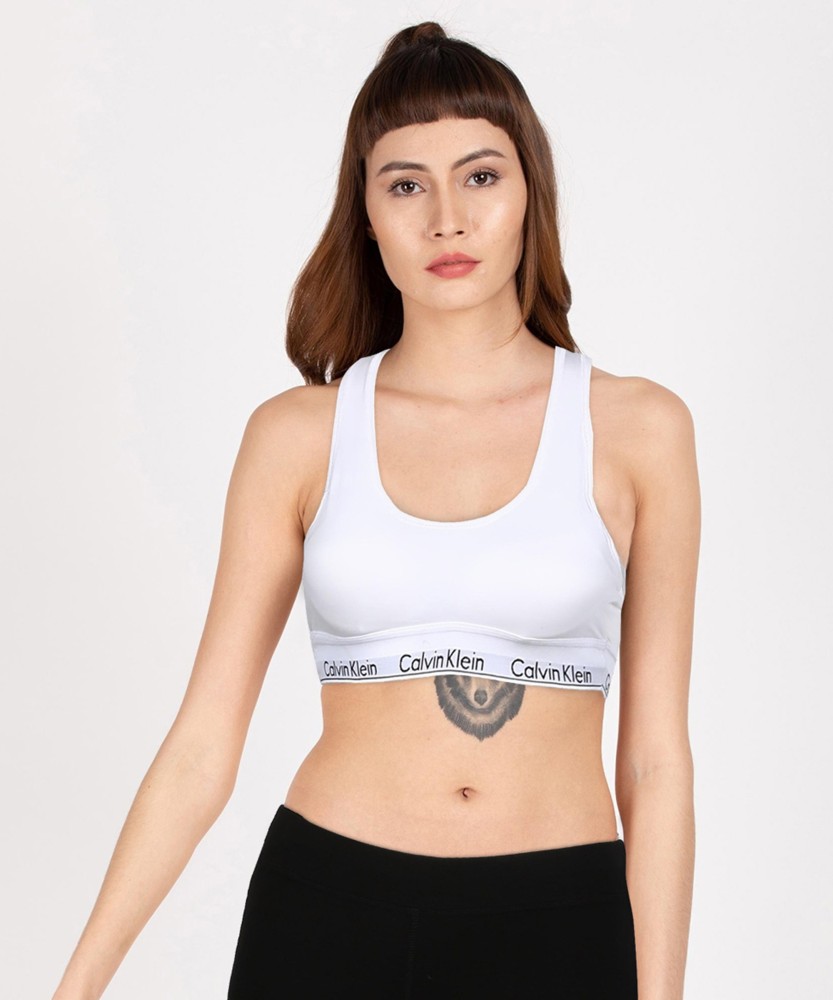 Calvin klein padded clearance sports bra