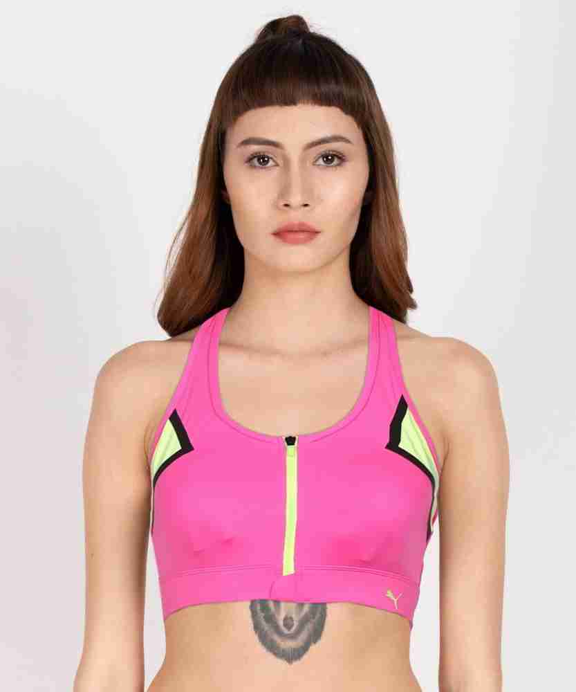 PUMA RE.COLLECTION SPORTS Women Sports Lightly Padded Bra - Buy PUMA  RE.COLLECTION SPORTS Women Sports Lightly Padded Bra Online at Best Prices  in India