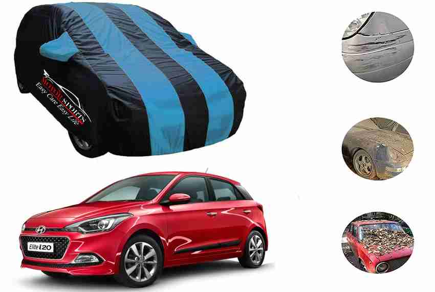 MotorSports Car Cover For Hyundai Elite i20 With Mirror Pockets