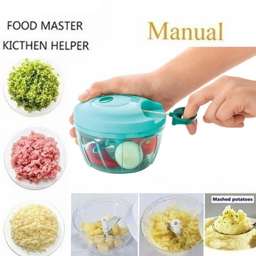 Vegetable Chopper - Manual Food Chopper, Compact & Powerful Hand