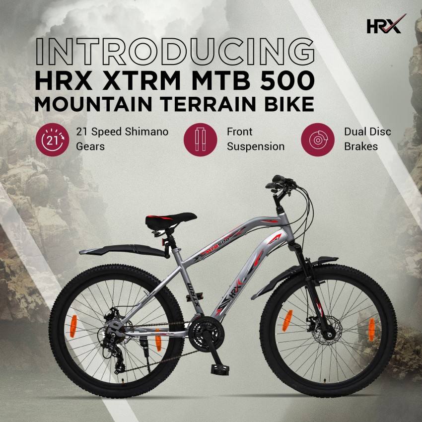 HRX XTRM MTB 500 85% Assembled 27.5 T Mountain Cycle Price in