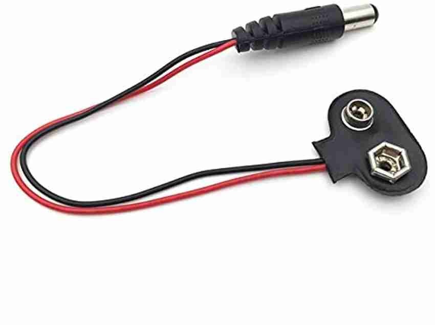 ERH India Pack of 5 9V Battery Connecting Wire Adapter Snap