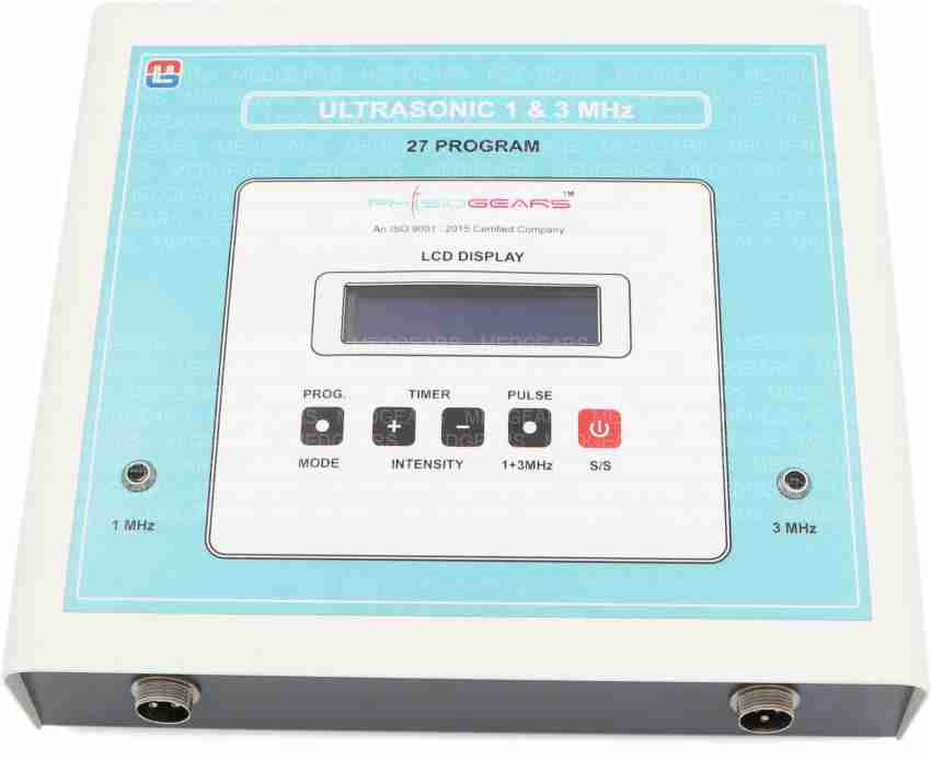 1 & 3 MHz Ultrasound Therapy Machine with 27 Preset Programs