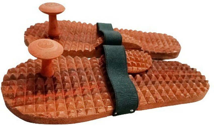 Acupressure best sale slippers wooden