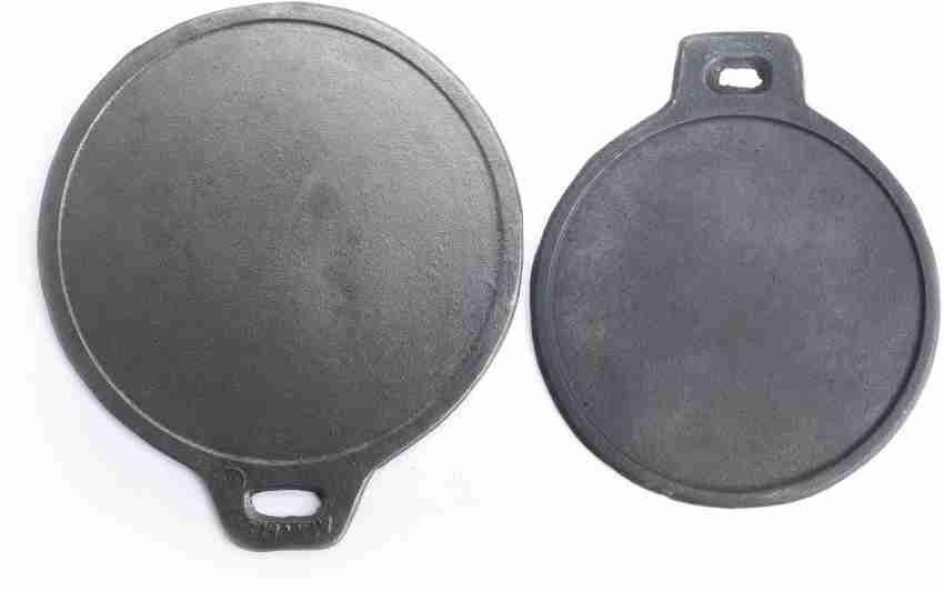 RudraEco Pre-Seasoned Cast Iron Oven Skillet (8 Inch)