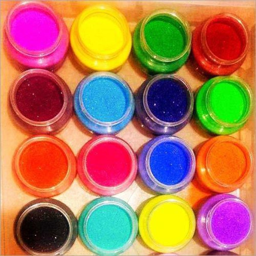Mix Rangoli Powder 100each × 10 Different Colors 1kg Used for Decorating  Houses