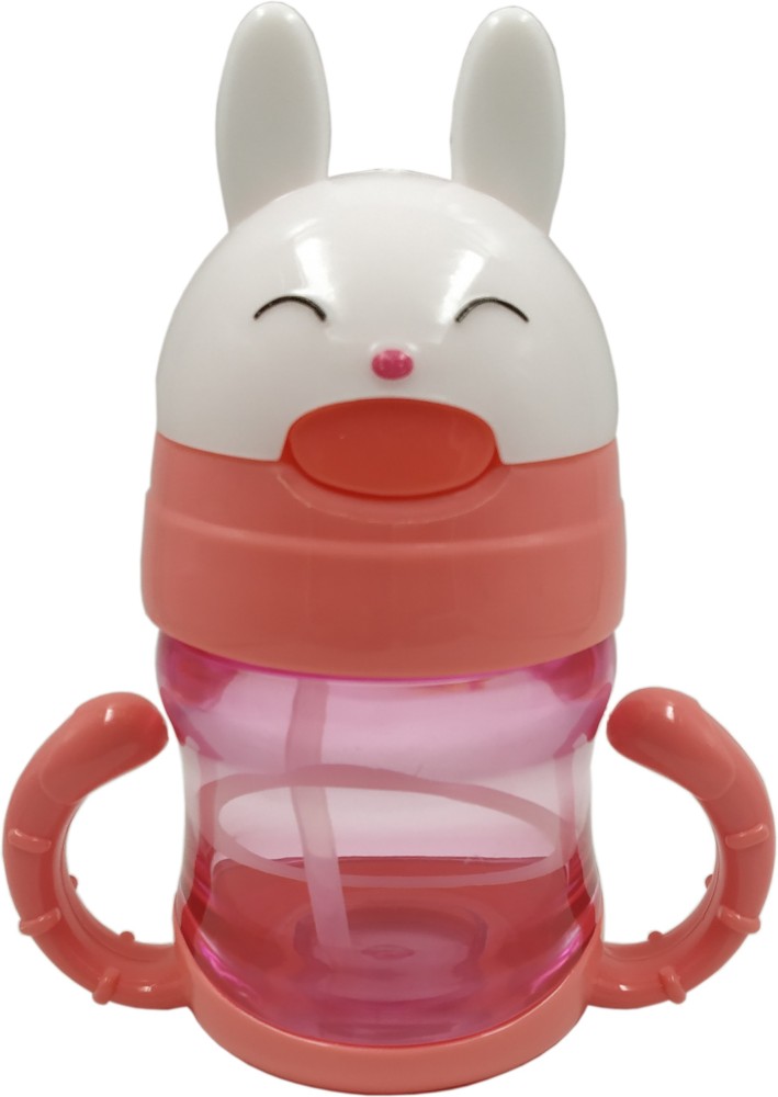 Tatsam baby sipper water bottle for kids Pink color bpa free 1 sip