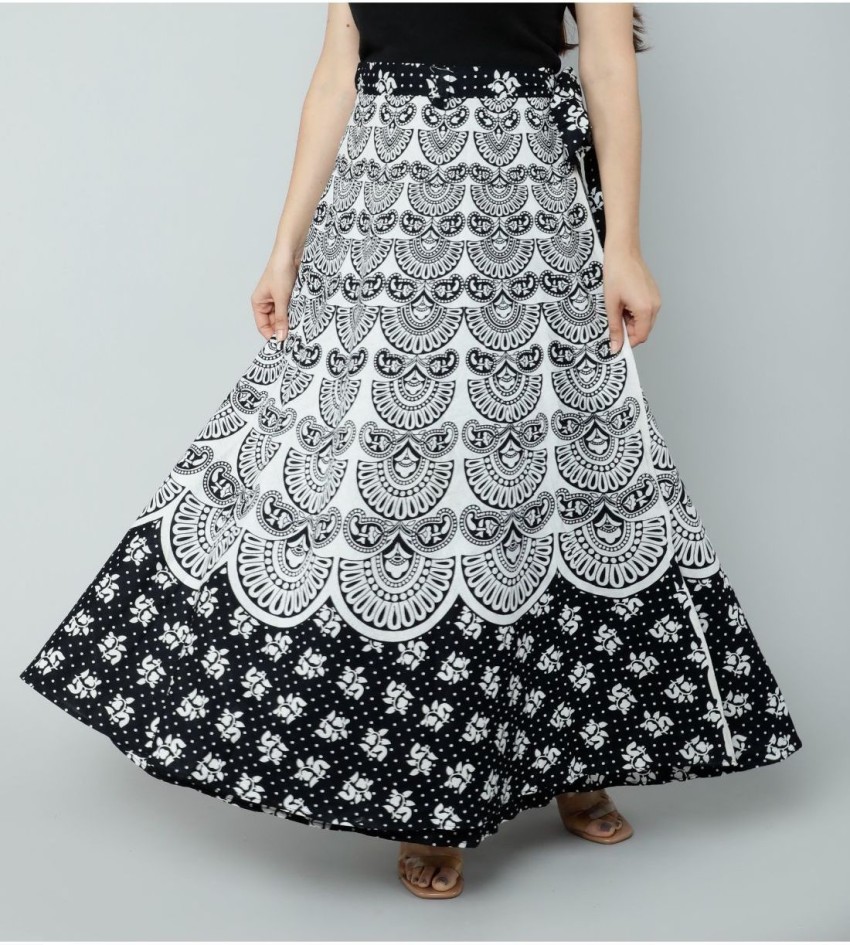 Black wrap 2024 around skirt online