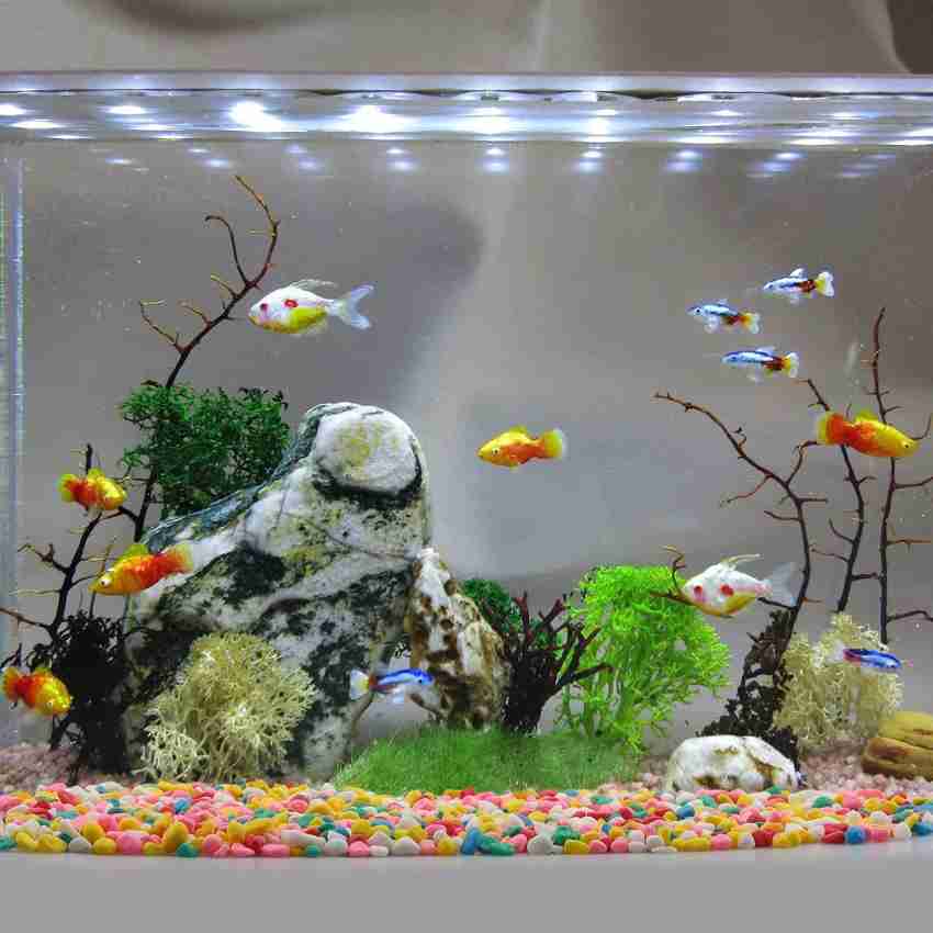 Uniqon (250 Gram) Fish Tank Decoration Artificial Stone Aquarium