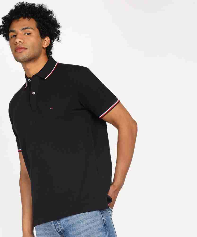 Polo tommy hilfiger online negro